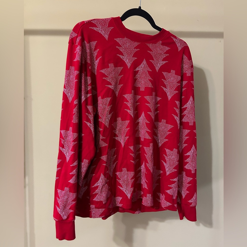 Carter's Red Adult Christmas Pajama Shirt